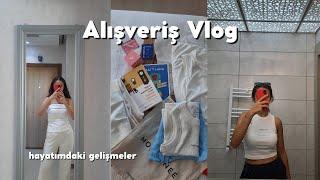 Alışveriş Vlog | Mezuniyet Kıyafetim, Yeni Kitaplar ve Hayatımdaki Son Gelişmeler