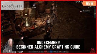 Undecember Alchemy ️ Beginner Crafting Guide