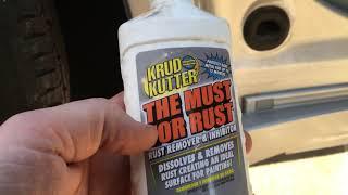 How To Remove Car Rust With Krud Kutter The Must For Rust