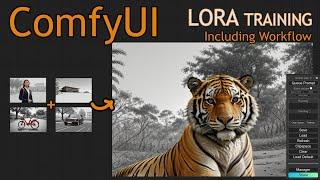 ComfyUI  LORA training workflow #comfyui  #lora #workflow