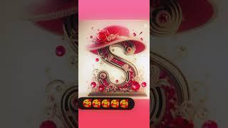 Letter S // #letters instagram trending reel name art #trending  #whatsapp_status_video #love