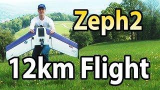 ImmersionRC 12km Longrange Zephyr II flight