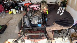 Bradley Mower Stand on Maintenance: Oil & Filter Change