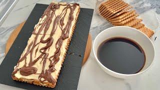 Dolce alla crema Pasticcera, Caffe e Nutella   in 5 Minuti 🫶