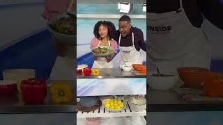 I JUST MADE $5 VEGAN FOOD ON TV!
