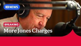 BREAKING: Police lay further charges against Alan Jones | ABC NEWS