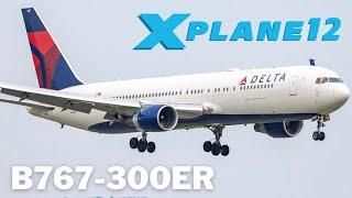 Flight Factor B767-300ER | KMSP - KJFK | X-Plane12 Beta 7