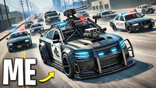 Using Cursed Cars as a Fake Cop on GTA 5 RP