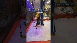 Free Fall from High Altitude! Ian’s Bar Slip-Up #adventure #explore #travel #toddlers #urbanair