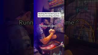 Arm-Wrestling Machine Hardest Level #armwrestling #arcade