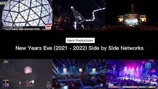 New Year’s 2021-2022 Countdown 6 Networks Simultaneously | Ident Productions