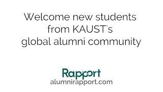 Welcome to KAUST