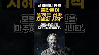 플라톤이 말하는 진짜 지혜의 시작 #플라톤명언 #지혜 #성장 #겸손 #용기 #마음성장 #감성명언 #위로영상#철학명언#삶의지혜#감동명언 #명언쇼츠