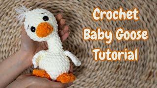 How to Crochet a Baby Goose: Easy Step-by-Step Crochet Amigurumi Tutorial for Beginners