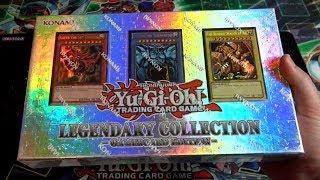 Yugioh Legendary Collection Gameboard Edition Opening - Legend of Blue-Eyes & God Cards!