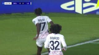 Ngal'ayel Mukau Goal, Bologna vs Lille (0-1) Goals and Extended Highlights