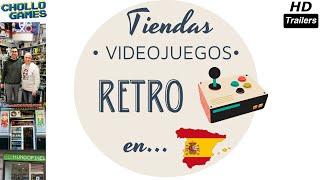 Tiendas de VIDEOJUEGOS RETRO en ESPAÑA - (trailer) - Chollo games, tecvia, mundopixel...