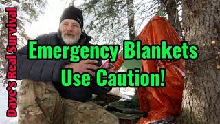 205. SOL Mylar Emergency Blanket. A good product but use caution!