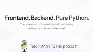 Reflex Framework: Frontend, Backend, Pure Python - Talk Python Live Stream