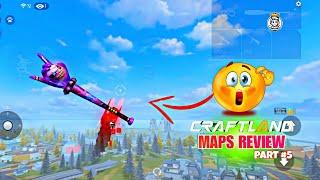 TOP 5 NEW CRAFTLAND MAPS | NEXTERAA, PARK, OLD TRANING, ROOM ESCAPE | #freefire #craftland