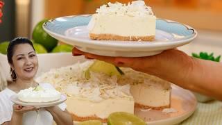 TORTA DE LIMÃO REFRESCANTE - NÃO VAI AO FOGO E SEM GELATINA- MUITO FÁCIL E CREMOSA - Dika da Naka