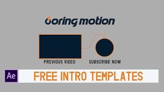 5 New End Screen Template for YouTube - Free After Effects Templates - Part 8