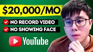 Make $20,000/month On YouTube Without Recording Videos (Step By Step Tutorial 2024)