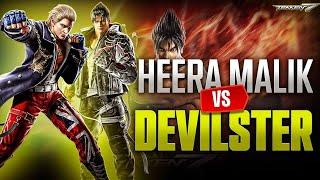 Tekken 8 High Level Match Heera Malik vs Devilster !