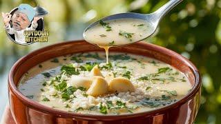 American Recipe for Garlic Soup from Gilroy