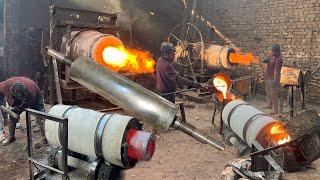 Amazing Manufacturing Process of Giant Allow Roll For Flour Mill Shaft || Amazing Mechanics