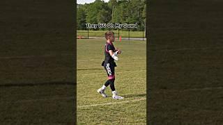 They were playing 15 year olds #7v7 #shorts #7v7football #flagfootball #12u