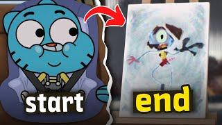 Gumball in 10 minutes From beginning to End (story of Daron + Void + Richard)