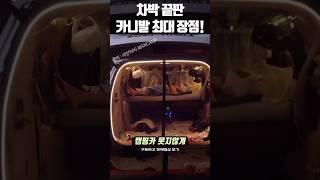 카니발의 최대 장점 완벽 차박 셋팅 꿀팁 #차박초보 #가족여행 #카니발