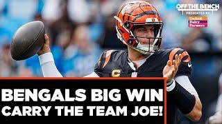 Cincinnati Bengals Victory Reaction Monday! Can Joe Burrow Keep Carrying the Team? | OTB 9.30.24