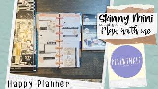 CLASSIC SKINNY Happy Planner | Plan With Me | Little Bloom Box