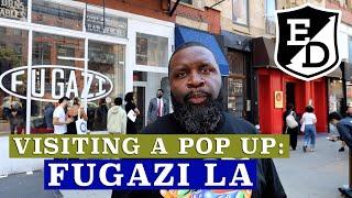 Visit a POP UP in NYC for FUGAZI LA- Luxury Streetwear