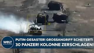 UKRAINE-KRIEG: Desaster für Putin! Großangriff der Russen abgewehrt! Panzerkolonne zerschlagen!