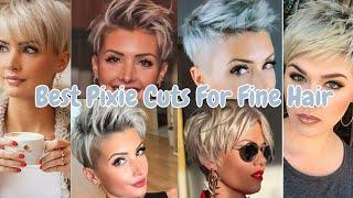 Best Pixie Cuts For Fine Hair Short Pixie Cut For Thin Fine Hair Women Ideas