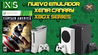 Captain America: Super Soldier (Xbox 360) + Setting Emulador Xenia Canary ( Xbox Series)