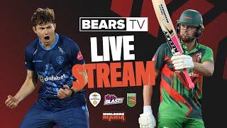  BEARS TV LIVE | Derbyshire Men v Leicestershire Men | Vitality Blast MidlandsMania
