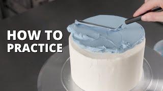 How to practice your cake skills [ Cake Decorating For Beginners ]