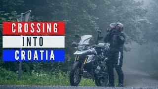 Crossing into Croatia Ep. 10 | Germany to Pakistan and India on Motorcycle BMW G310GS