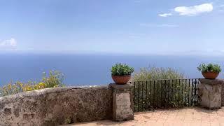 Terrazza dell’infinito, Villa Cimbrone sulla costiera amalfitana semplicemente stupenda