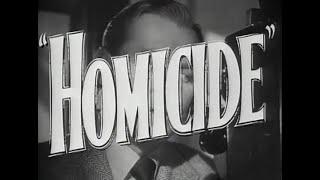 Homicide 1949 - Trailer