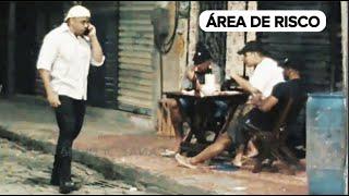 PEGAD!NHA: O ALVO ESTAVA BEBENDO NA FAVELA - Boss Mission Prank