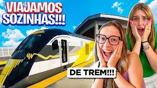 VIAJEI DE TREM SOZINHA COM A MINHA AMIGA NOS EUA