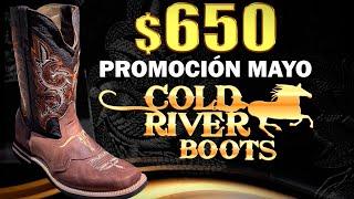 Cold River Fábricante de botas en piel de res y piel exótica para mayoristas en León Guanajuato Mx