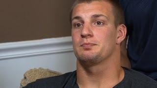 Rob Gronkowski refuses to talk about Aaron Hernandez