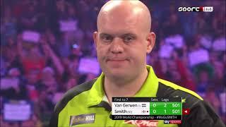 3) Michael van Gerwen vs Michael Smith 2019 World Darts Championship 2019.01.01 Döntő Final