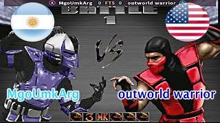 UMK3 - MgoUmkArg vs outworld warrior FT5